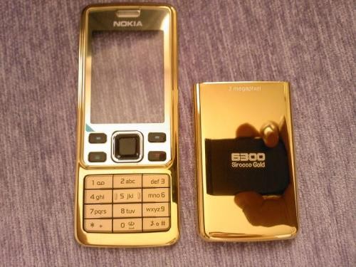 Nokia 6300 mạ vàng 24K, Nokia 6300 gold plated