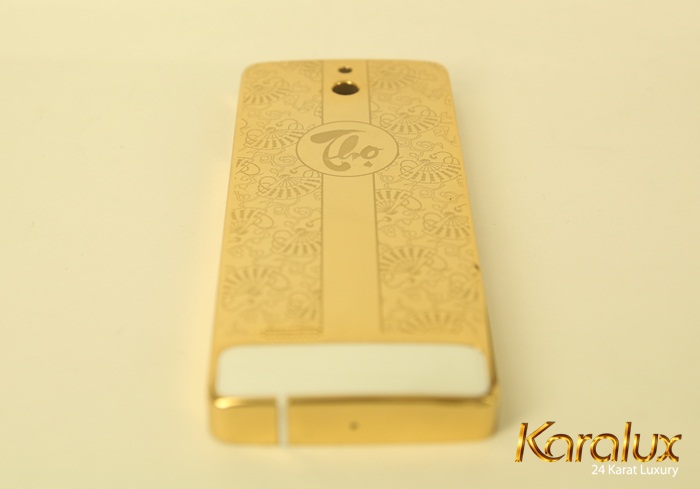 Nokia 515 mạ vàng 24K chạm khắc chữ Phúc Lộc Thọ