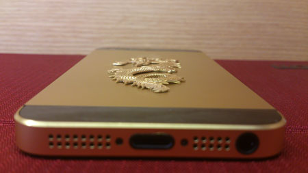 iphone 5 khảm rồng