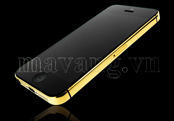 Mạ vàng cho iPhone 5, iphone 5s ma vang 24K