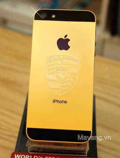 iPhone 5s ma vang 24K, dịch vụ mạ vàng điện thoại, điện thoiaj mạ vàng