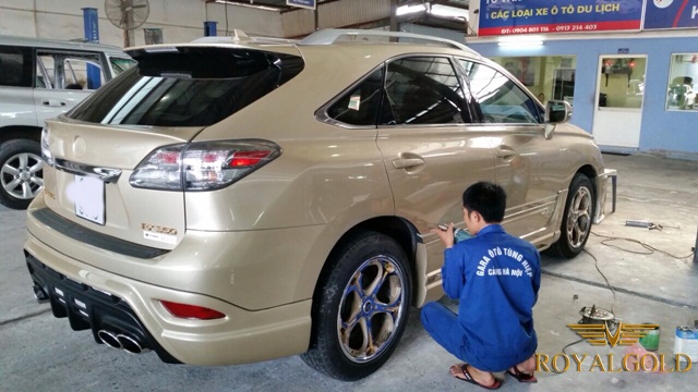 Lexus RX 350 Gold plated 11