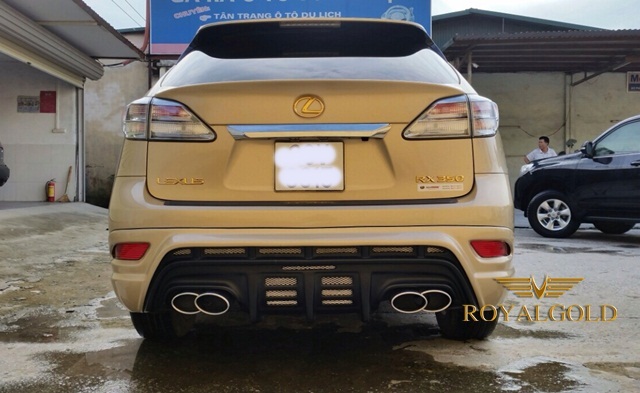 Lexus RX 350 Gold plated, Xe luxus mạ vàng, Lexus RX 350 mạ vàng 24K