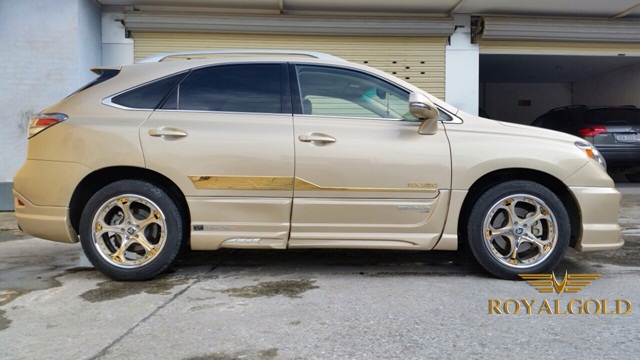 Lexus RX 350 Gold plated 8