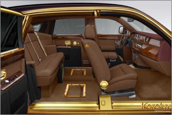 Rolls-Royce Phantom mat troi phuong dong, Rolls-Royce Phantom Oriental Sun mạ vàng 24K lộng lẫy