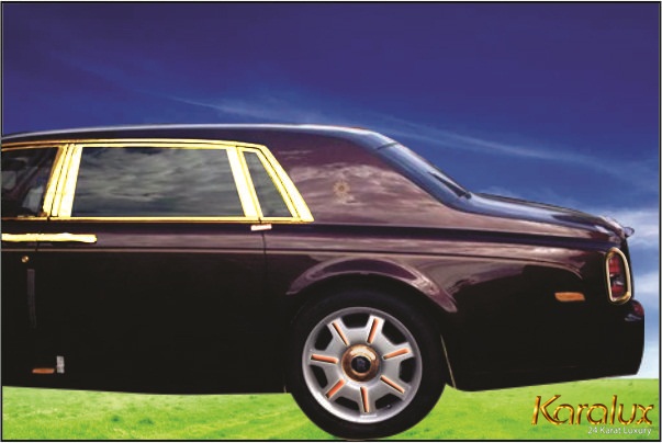 Rolls-Royce Phantom Oriental Sun mạ vàng 24K, rolls royce phantom mặt trời phương đông