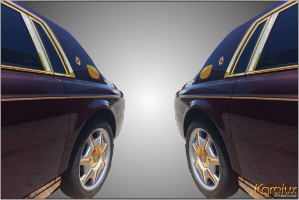 Rolls-Royce Phantom mat troi phuong dong | Rolls-Royce Phantom Oriental Sun mạ vàng 24K