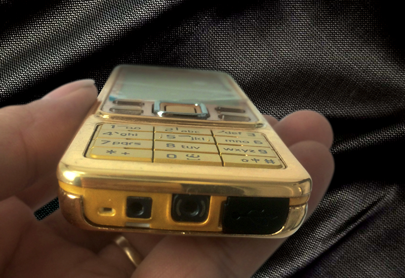 Nokia 6300 ma vàng 24K | Giá điện thoại N6300 GOLD tại Hà Nội Tp HCM