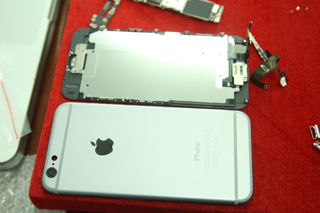 thao iPhone 6, cách tháo lắp iPhone 6 plus cực nhanh