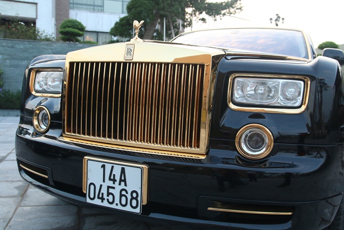 sieu xe Rolls-Royce Phantom ma vang4