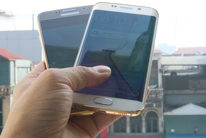 gold galaxy S6 edge, Samsung galaxy s6 with 24k gold plating