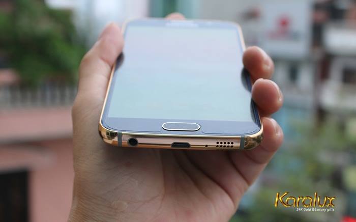 Galaxy S6 mau xanh ngoc | Giá Samsung Galaxy S6 màu xanh ngọc lục bảo mạ vàng 24K tại Hà Nội, Tp HCM