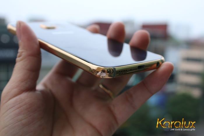 Galaxy S6 mau xanh ngoc | Giá Samsung Galaxy S6 màu xanh ngọc lục bảo mạ vàng 24K tại Hà Nội, Tp HCM