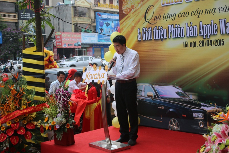 Lễ khai trương Karalux, khai trương dịch vụ mạ vàng tại Hà Nội của VinaTAB