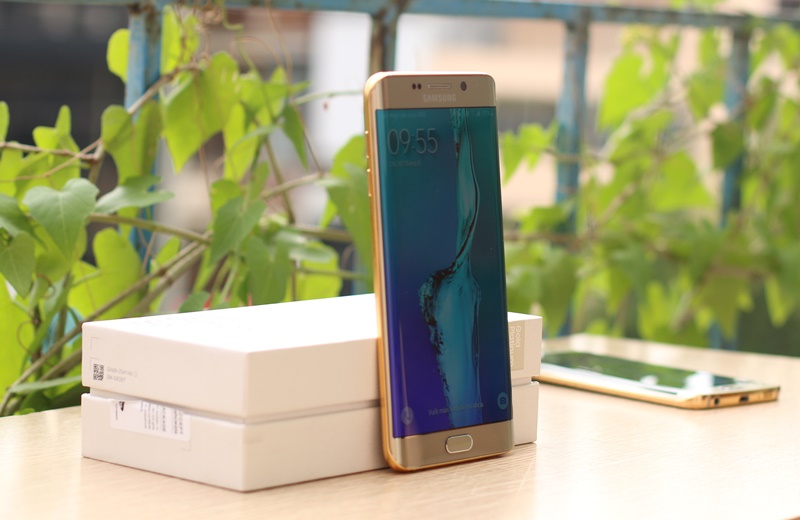 Galaxy S6 Edge + plus mạ vàng 24K, giá bán điện thoai Samsung S6 + tại Hà Nội, Tp HCM