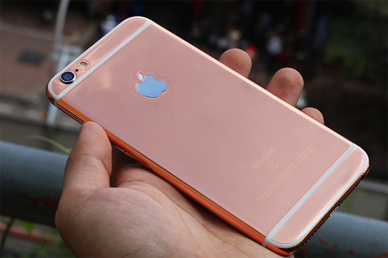 iphone 6s, 6s plus mạ vàng hồng, vàng socola
